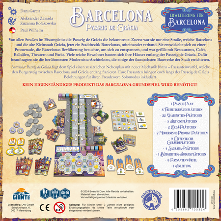 Barcelona | Passeig de Gràcia - Erweiterung